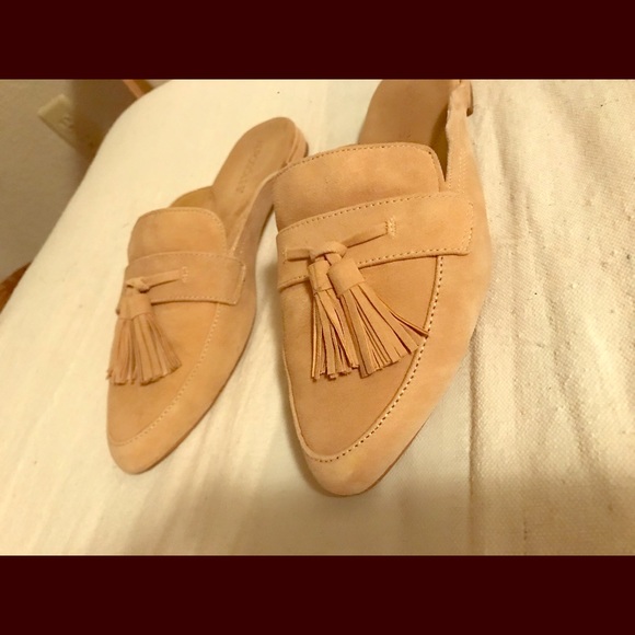 Womens mules with tassels Clearance